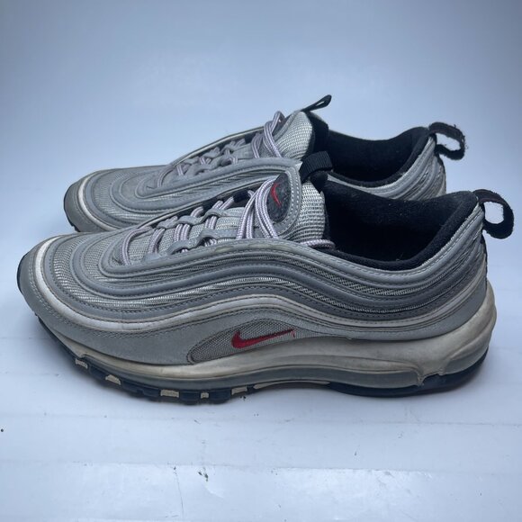 Nike Air Max 97 OG Men's Size 9 Sneaker Metallic 884421-001 (Missing insole READ - Picture 2 of 16